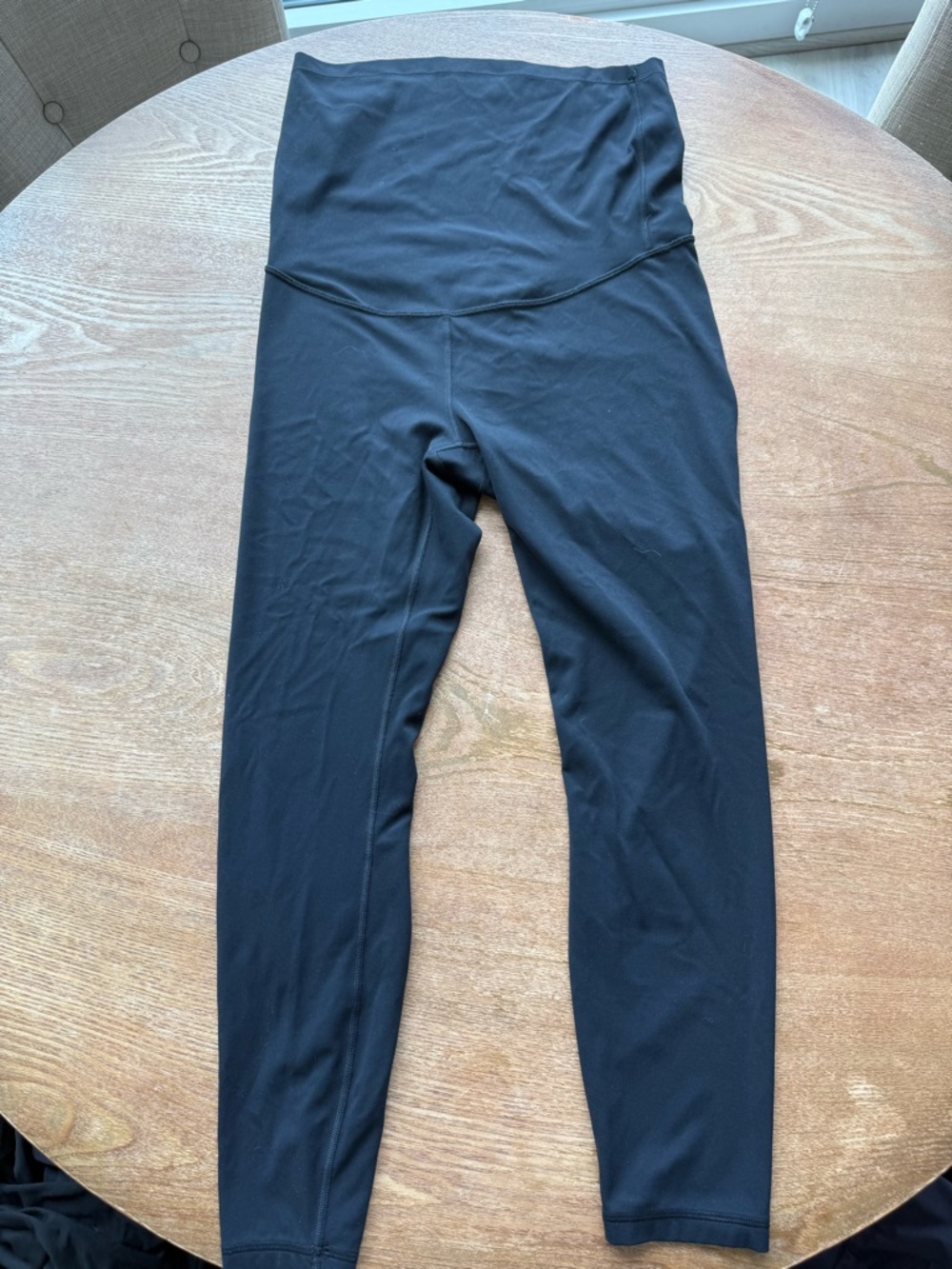 High Waist Black Maternity Leggings